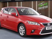 Used Lexus CT200h 2014 Red Hatchback