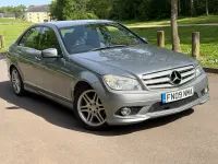 Used Mercedes C220 2009 Silver Sedan