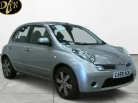 Used Nissan Micra Acenta 80 HP (58 kW) 2010 Silver Hatchback