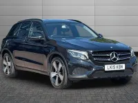 Used Mercedes GLC220 Urban 170 HP (125 kW) 2019 Obsidian black SUV