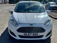 Used Ford Fiesta Titanium 2017 White Hatchback