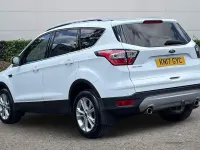 Used Ford Kuga Titanium 150 HP (110 kW) 2017 White SUV