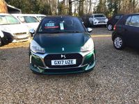 Used DS Automobiles DS3 Cabriolet Prestige 2017 Green Cabriolet