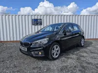 Used BMW 218 Active Tourer Luxury Line 148 HP (108 kW) 2015 Black MPV