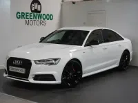 Used Audi A6 Black Edition 190 HP (139 kW) 2018 White Sedan