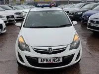 Used Vauxhall Corsa 65 HP (47 kW) 2014 White Hatchback