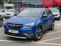 Used Vauxhall Grandland X Sport 128 HP (94 kW) 2018 Blue SUV