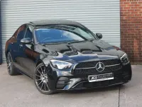Used Mercedes E200 AMG line 200 HP (147 kW) 2023 Black Sedan