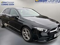 Used Mercedes A200 AMG line 163 HP (119 kW) 2019 Black Hatchback