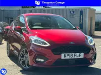 Second-hand Ford Fiesta ST-Line 125 CP (91 kW) 2017 Roșu Hatchback
