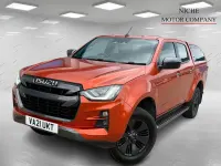 Used Isuzu D-Max 163 HP (119 kW) 2021 Orange Pickup