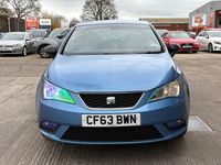 Begagnad Seat Ibiza 2014 Blå Halvkombi