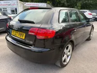 Used Audi A3 Sport 170 HP (125 kW) 2007 Black Hatchback