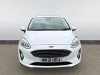 Used Ford Fiesta Titanium 125 HP (91 kW) 2021 White Hatchback
