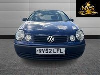 Used VW Polo SE 75 HP (55 kW) 2002 Blue Hatchback