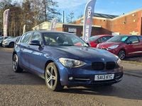 Used BMW 116 Sport Line 116 HP (85 kW) 2013 Blue Hatchback
