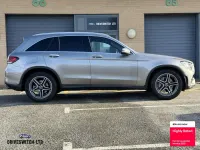Second-hand Mercedes GLC220 AMG line 194 CP (142 kW) 2020 Argintiu SUV