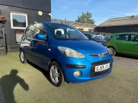 Used Hyundai i10 Comfort 77 HP (56 kW) 2009 Blue Hatchback
