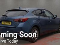 Begagnad Mazda 3 121 HK (88 kW) 2017 Blå Halvkombi