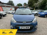 Used Hyundai i10 Premium 87 HP (63 kW) 2015 Blue Hatchback