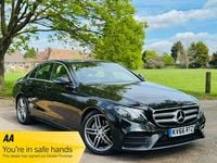 Begagnad Mercedes E220 AMG line 194 HK (142 kW) 2016 Svart Sedan