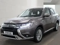 Used Mitsubishi Outlander P-HEV 2019 Brown Estate