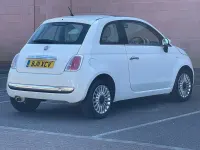 Used Fiat 500 Lounge 69 HP (50 kW) 2011 White Hatchback