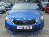 Used Skoda Octavia SE Technology 115 HP (84 kW) 2018 Blue Estate