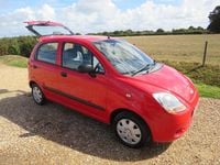 Used Chevrolet Matiz 51 HP (37 kW) 2009 Red Hatchback