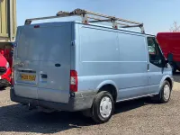 Used Ford Transit 85 HP (62 kW) 2008 Blue Van