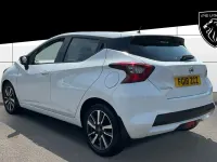 Used Nissan Micra Acenta 90 HP (66 kW) 2018 White Hatchback