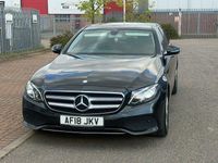 Used Mercedes E220 SE 2018 Black Sedan
