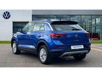 Used VW T-Roc Life 150 HP (110 kW) 2022 Ravenna blue metallic SUV