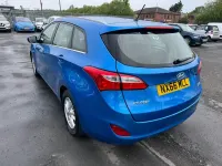 Used Hyundai i30 SE 136 HP (100 kW) 2016 Blue Estate