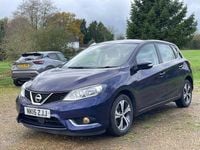 Used Nissan Pulsar Acenta 115 HP (84 kW) 2015 Blue Hatchback