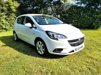 Used Vauxhall Corsa Excite 2016 White Hatchback