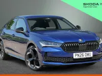 New Skoda Superb SportLine 150 HP (110 kW) 2026 Blue Hatchback