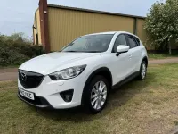 Second-hand Mazda CX-5 Inclusive 165 CP (121 kW) 2012 Alb SUV