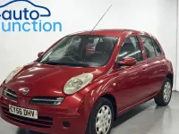 Used Nissan Micra 87 HP (63 kW) 2007 Red Hatchback
