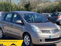 Used Nissan Note Acenta 110 HP (80 kW) 2008 Beige Hatchback