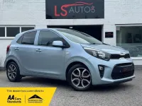 Used Kia Picanto 66 HP (48 kW) 2019 Blue Hatchback