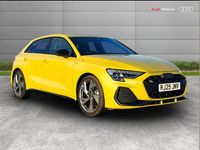 Used Audi A3 Black Edition 147 HP (108 kW) 2025 Yellow Hatchback