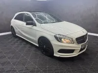Used Mercedes A220 AMG 170 HP (125 kW) 2015 White Hatchback