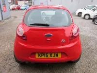 Usado Ford Ka 69 HP (50 kW) 2015 Vermelho Citadino