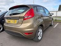 Used Ford Fiesta Zetec 96 HP (70 kW) 2012 Brown Hatchback