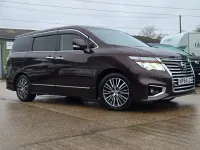 Used Nissan Elgrand 2014 Brown MPV