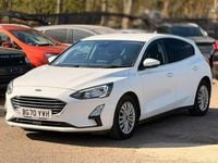 Used Ford Focus Titanium 2020 White Hatchback