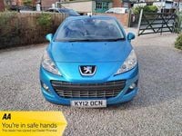 Used Peugeot 207 CC GT 113 HP (83 kW) 2012 Blue Cabriolet