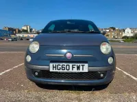 Used Fiat 500 69 HP (50 kW) 2010 Blue Hatchback