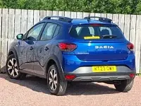 Used Dacia Sandero Journey 91 HP (66 kW) 2023 Blue Hatchback